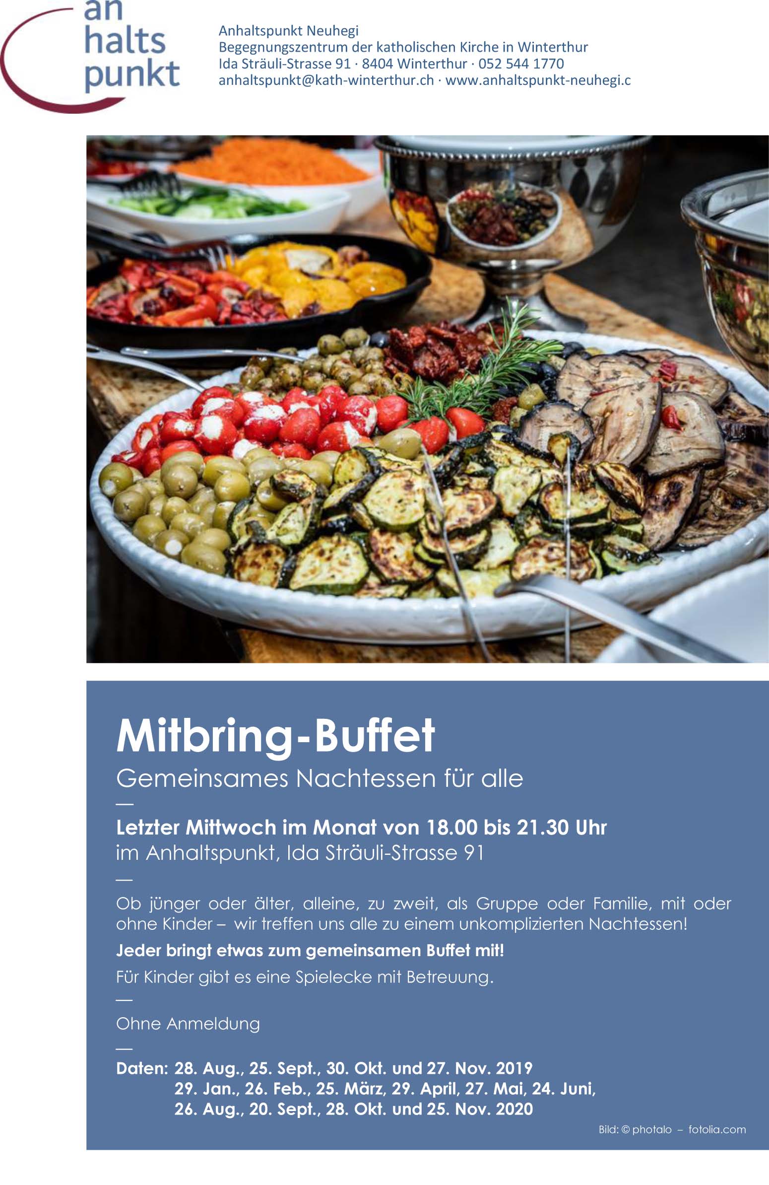 agh Mitbring Buffet 19 20